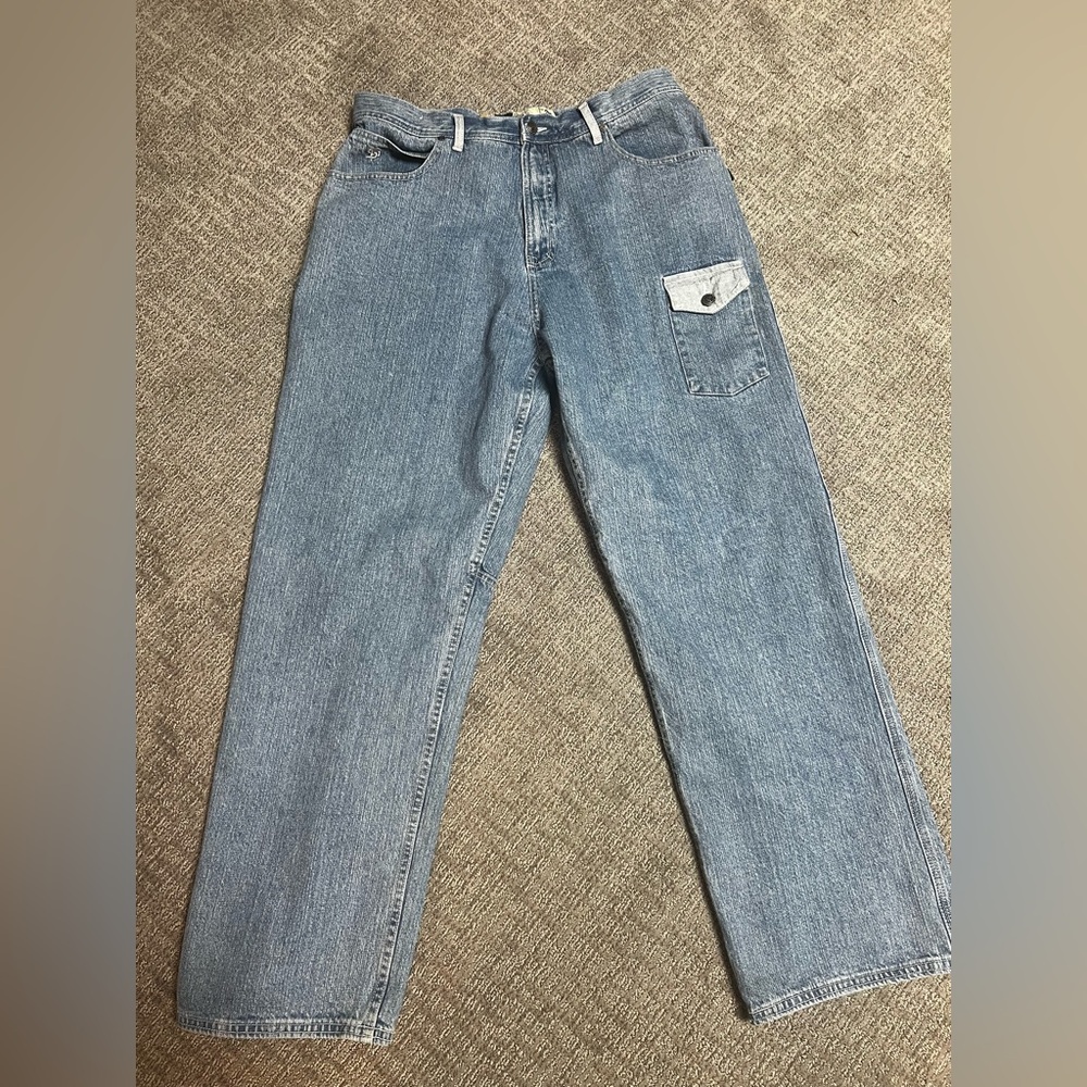 VTG state property blue jeans size 36x32
